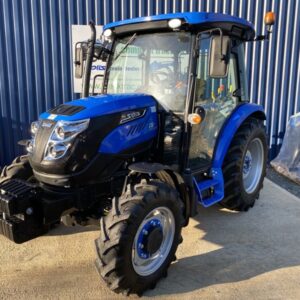 New Solis 50 4WD Compact Tractor with Cab on Agricultural Tyres